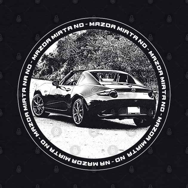 Mazda Miata MX-5 ND Black 'N White 4 (Black Version) by Cero